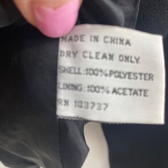 TALBOTS Womens Blazer Jacket w/Belt Classic Office Wear‎ - Picture 3 of 8